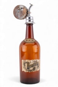 Vintage Brandy Decanter w/ Musical Pourer