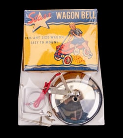 Starr Wagon Bell w/ OB, Packaged for Display
