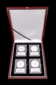 PCGS PR70 Silver Eagle Reverse Proof Set