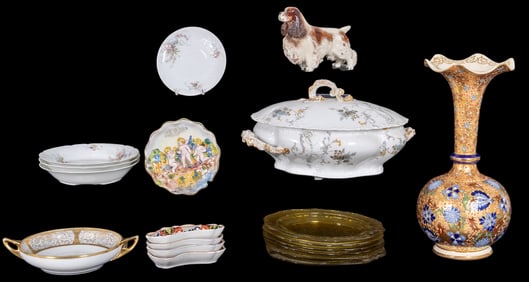 Limoges, Maddock, Fischer and Other Porcelain