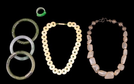 Jade and Stone Jewelry