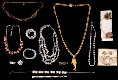 Mink Cat Sweater Guard and Jewelry