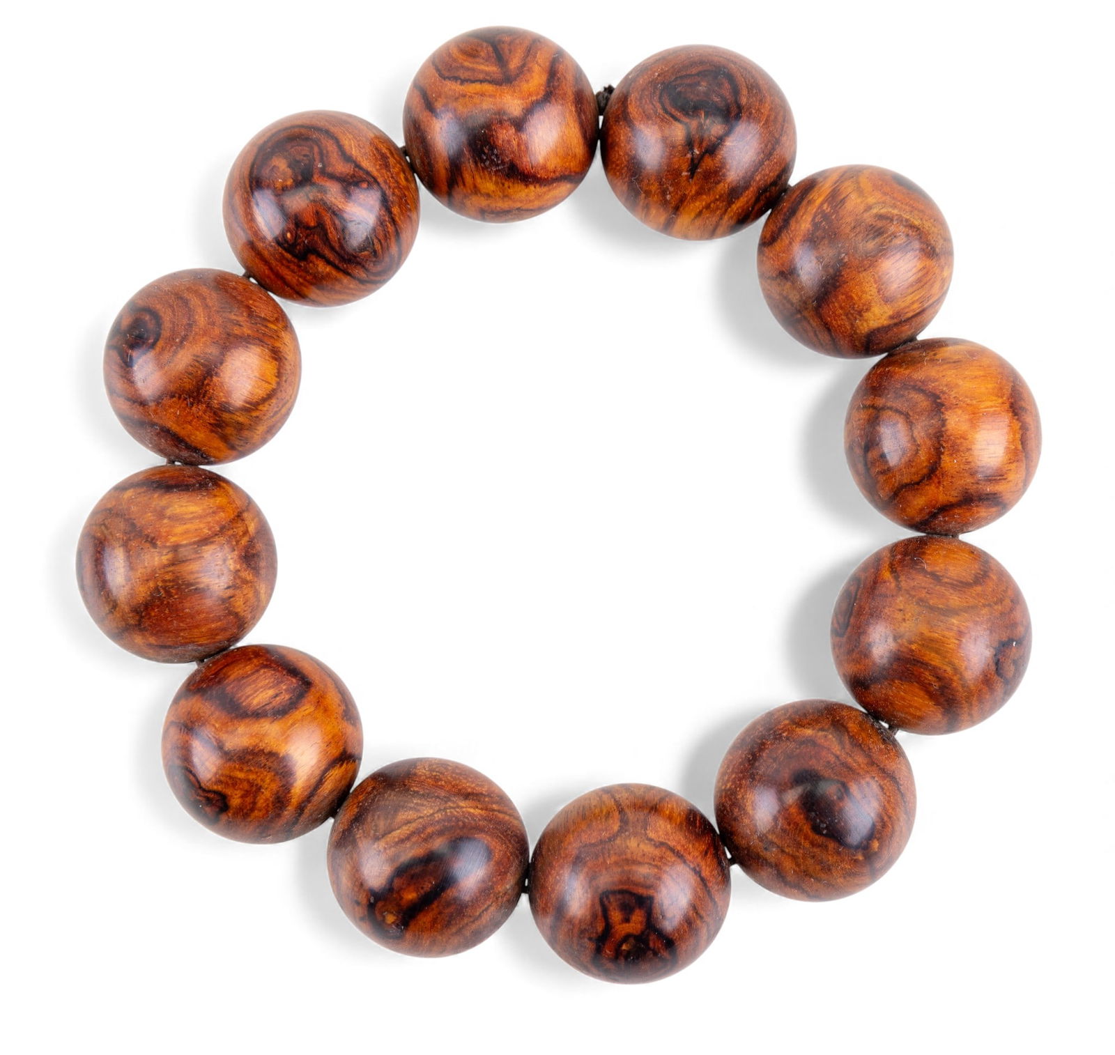 Huang Huali Wood Bead Bracelet (1 of 7)