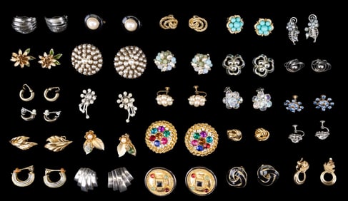 Vintage Clip Earring Collection