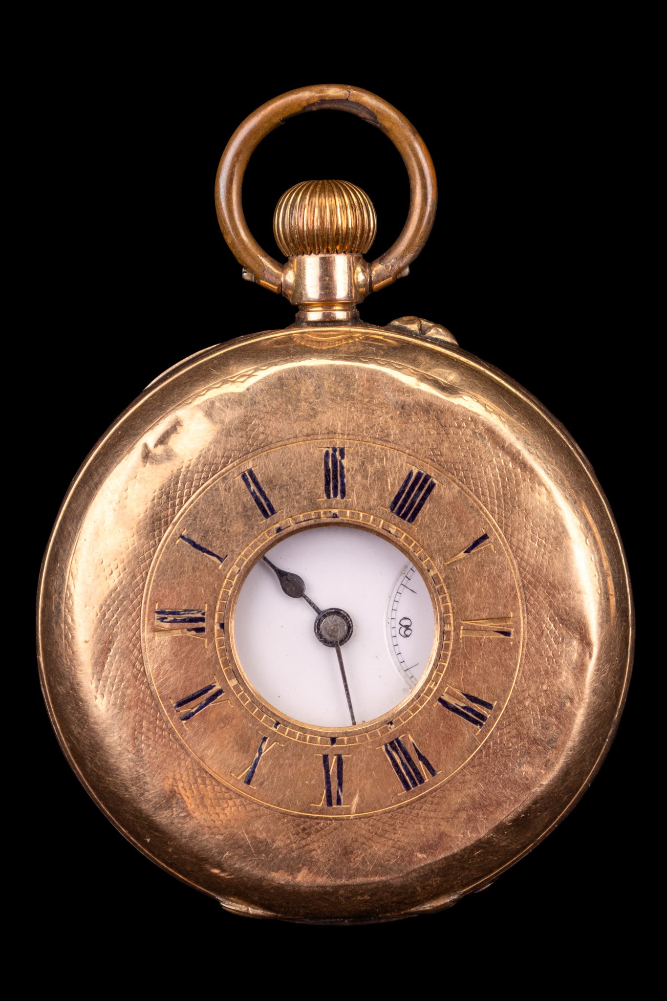 14K Gold French 19th C Pocket Watch (1 of 15)