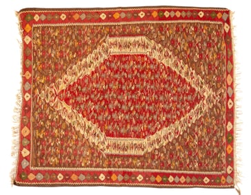 Persian Soumak Flat Wearve Rug