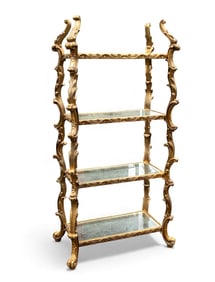 Ornate Rococo Style Etagere