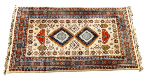 Hand Knotted Oriental Rug ~6'x9'