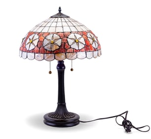 MOP Stained Glass Lamp