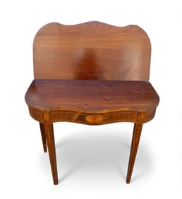 Hepplewhite Drop Leaf Card Table