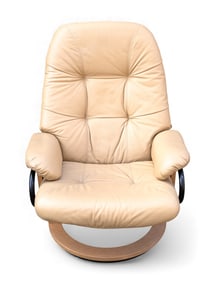 Ekornes Palomino Leather Arm Chair