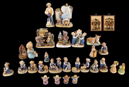 25 Figurines & Plaques, Basil Matthews, Goebel