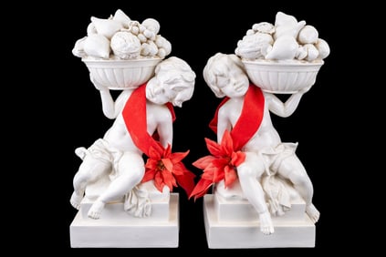 Pair of Italian Pottery