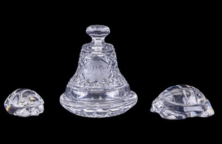 Waterford, Baccarat, Steuben Crystal