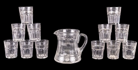Hawkes Greek Key Crystal Glasses