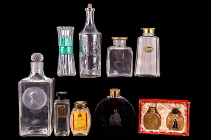Perfume Bottles and Sachet Powders