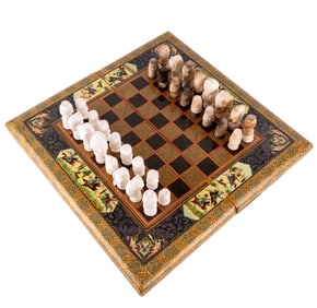 Asian Parquetry Inlay Chess Board