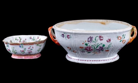 2-Pc Porcelain Lot