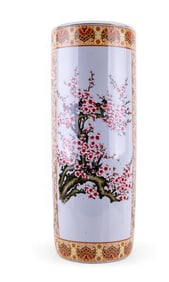 Contemporary Chinese Porcelain Umbrella Stand