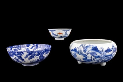 Asian Porcelain Bowls (3)