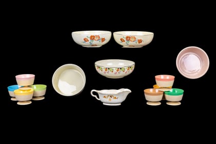 Vintage Hall and Thermo-Temp Bowls