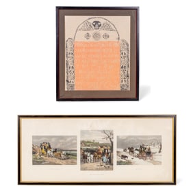 European Rubbing & Shayer Carriage Prints