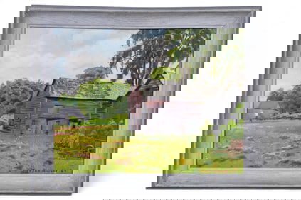 Signed Frank Howard Oil on Canvas