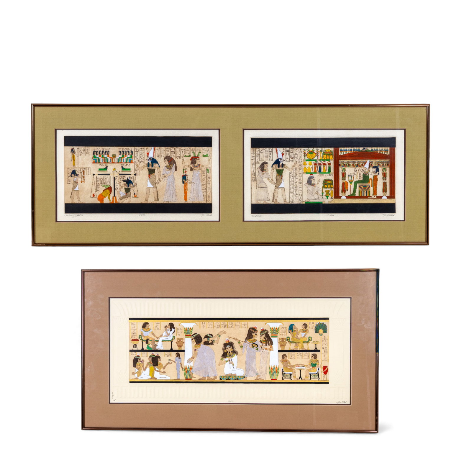 Pair of Jan Fleck Etchings (1 of 19)