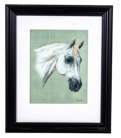Diane Bauer Horse Portrait Print