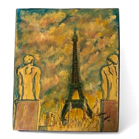 Shawn Queenan Eiffel Tower Painting