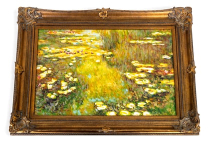 Framed Reproduction of Claude Monet