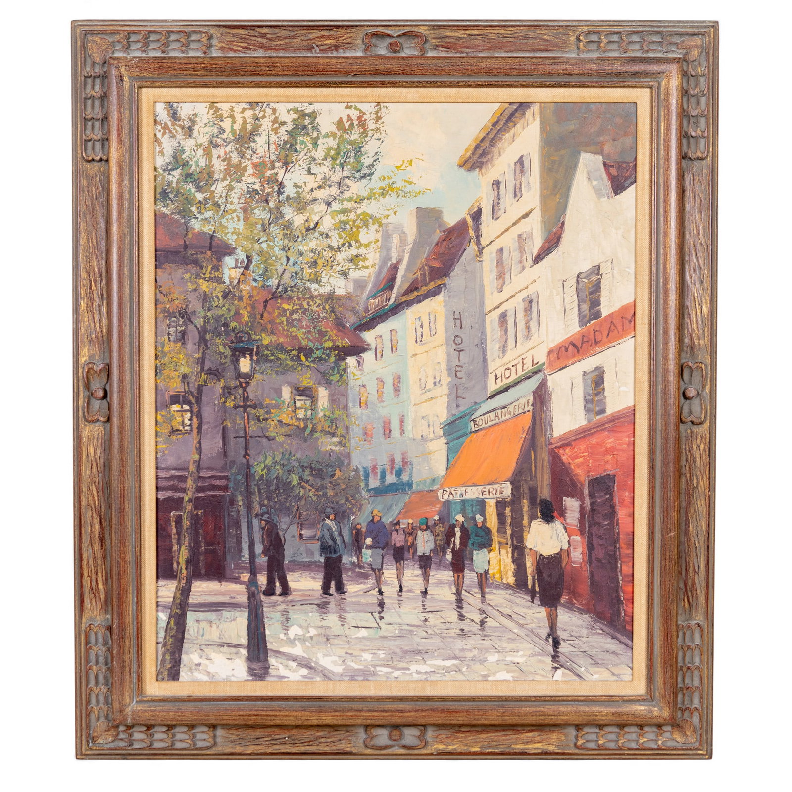 Vintage French Oil on Canvas (1 of 6)
