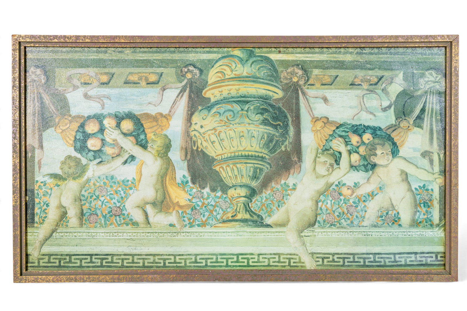 Antique-Style Pastel on Board (1 of 7)