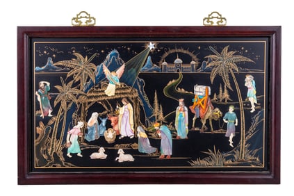 Foil Art by Florin Scarlat, Asian-Style Scene