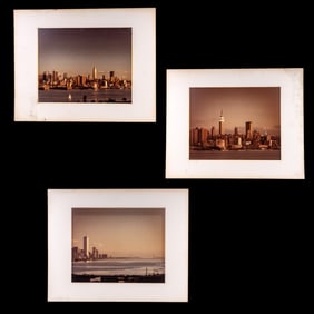 NYC Skyline Editioned Photographs c. 1984 (3)
