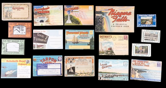 Vintage and Antique Souvenir Post Cards