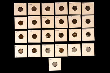Indian Head Pennies (23)