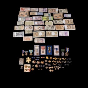 Insignia, Ribbons, International Paper Currency