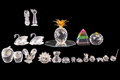 Gorham and Swarovski Crystal Figurines