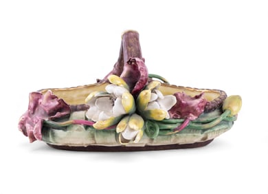Amphora Austria Porcelain Floral Basket