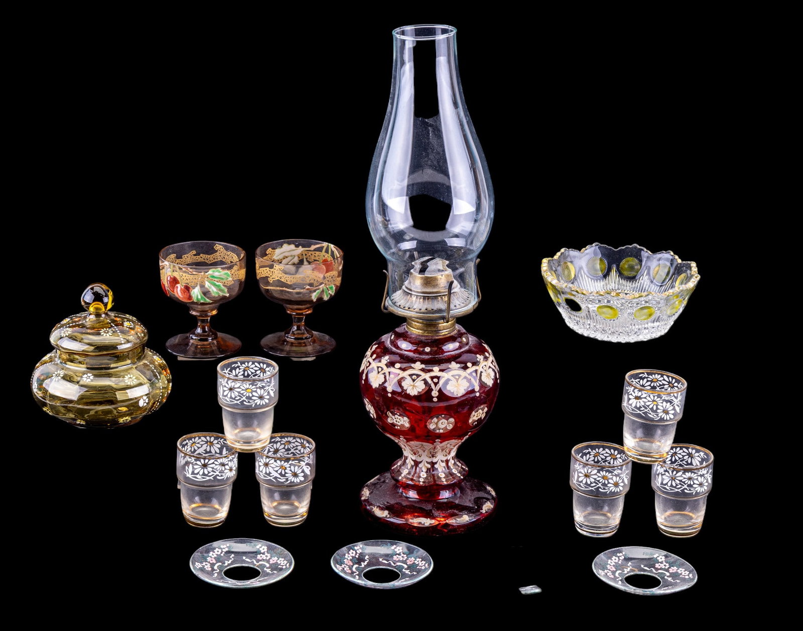 Bohemian and Art Nouveau Glassware (1 of 11)
