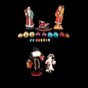 Vintage Christmas-Themed Lot