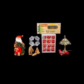 Pukeberg Glass, Dale Tiffany, & Vintage Christmas