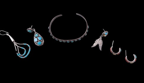 Native American Jewelry with Sterling Silver