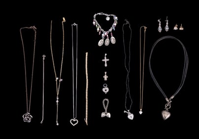 Sterling and Gold Plated Jewelry