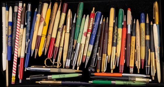 Vintage Advertising Ballpoint & Mechanical Pens