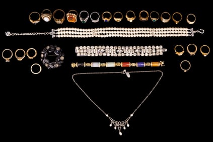 Designer Jewelry and Costume Rings