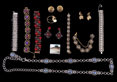 Rhinestone Bracelets, Damask Jewelry, and More