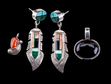 Frank Yazzie and Other Native American 925 Jewelry