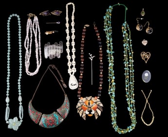 Jade, Amethyst, and Other Jewelry